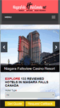 Mobile Screenshot of niagarafallshotelscanada.net